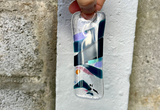 Granite Mini Rock Pendant - no.3