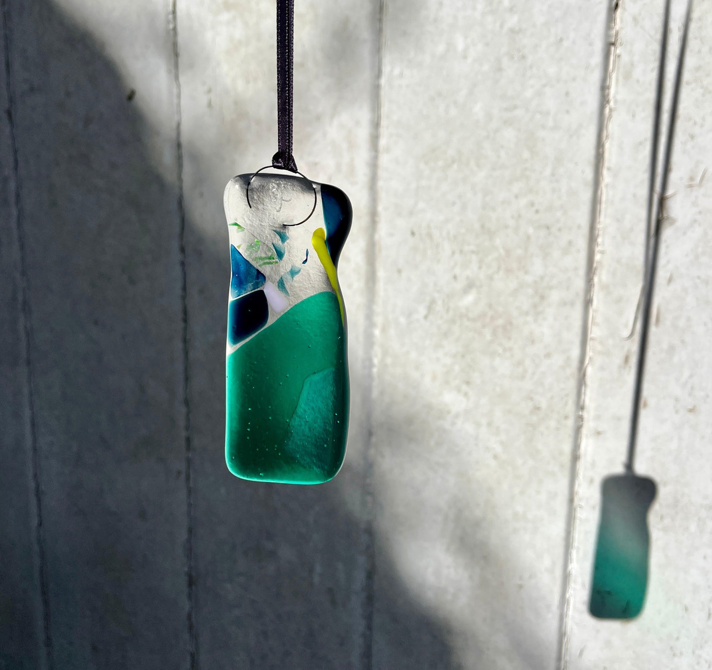 Olivine Mini Rock Pendant - no.3