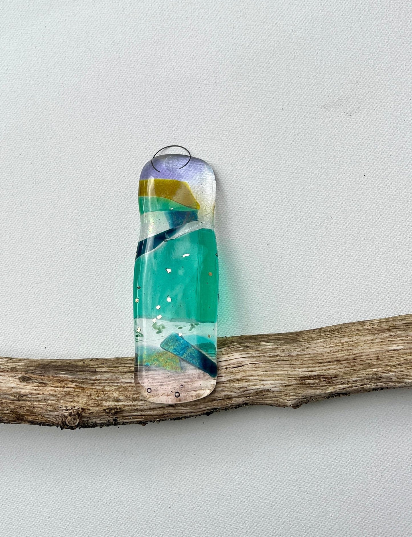 Olivine Mini Rock Pendant - no.1